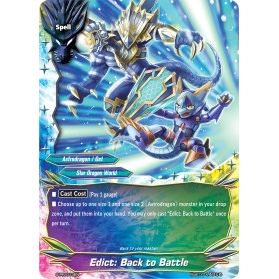 Image for Edict: Back to Battle (S-PR/013EN) (S-PR) - Future Card BuddyFight