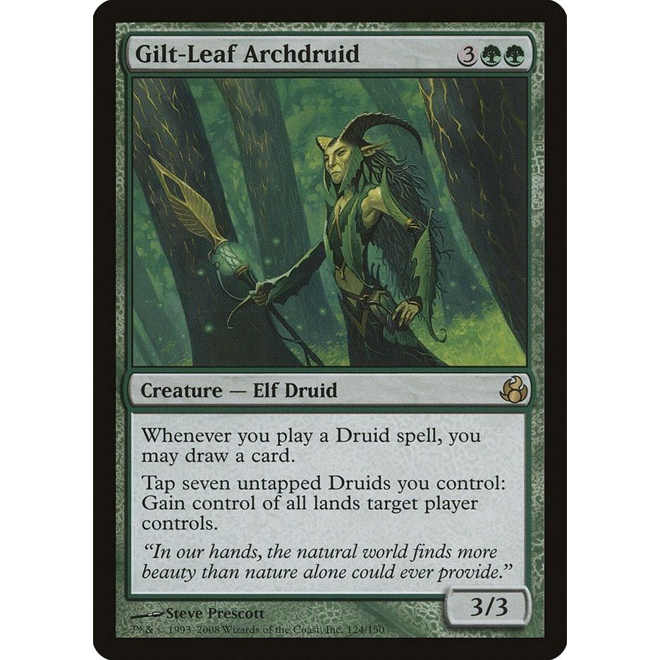 Image for Gilt-Leaf Archdruid (124) (MOR) - Magic: The Gathering