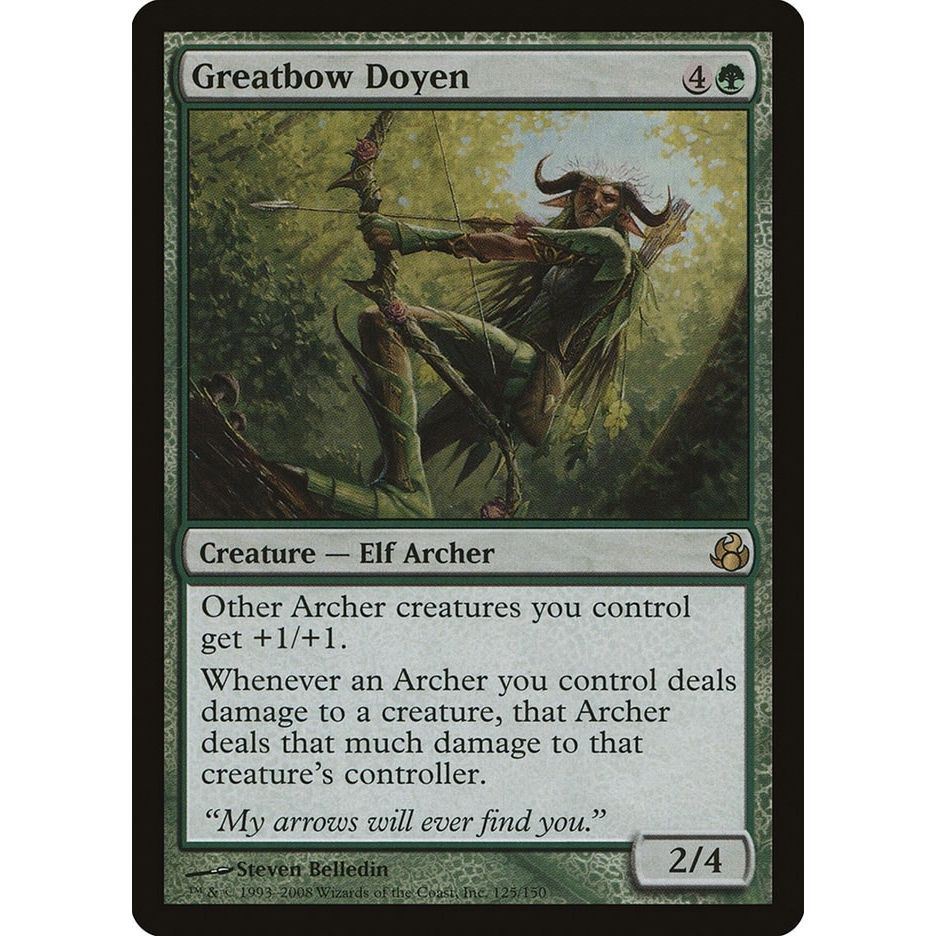 Image for Greatbow Doyen (125) (MOR) - Magic: The Gathering