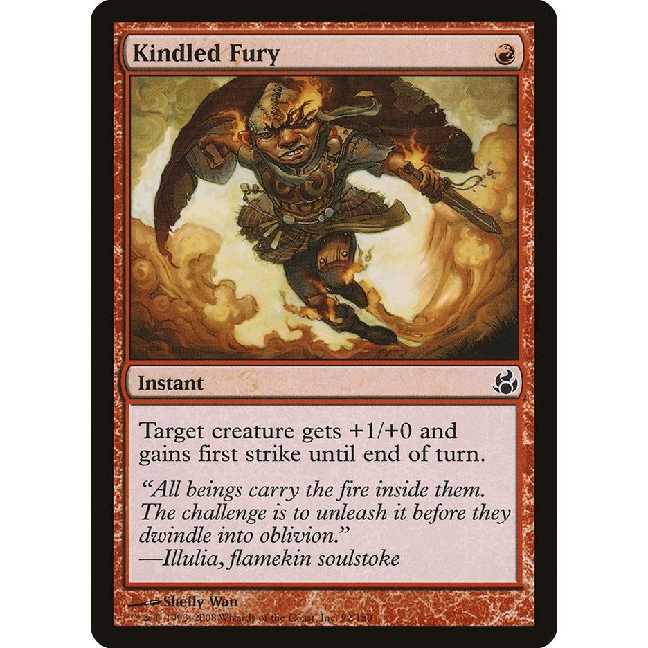 Image for Kindled Fury (92) (MOR) - Magic: The Gathering
