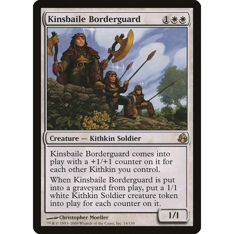 Image for Kinsbaile Borderguard (14) (MOR) - Magic: The Gathering