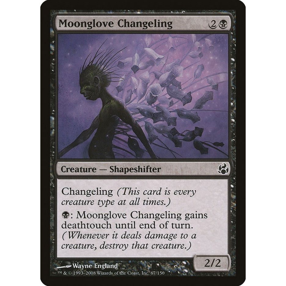Image for Moonglove Changeling (67) (MOR) - Magic: The Gathering