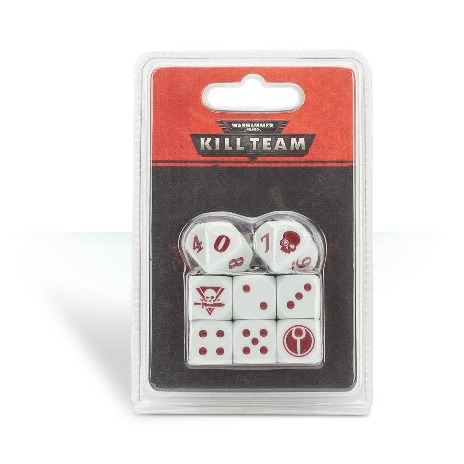 Image for Warhammer: 40K - Kill Team - T'au Empire Dice (8-Pack) - Warhammer Game Accessories