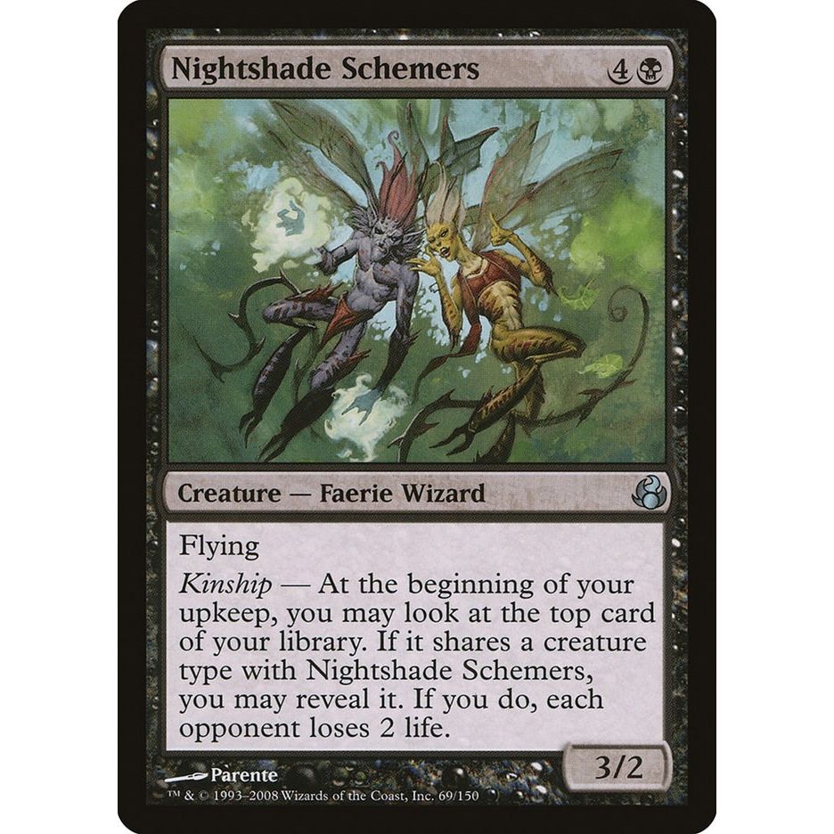 Image for Nightshade Schemers (69) (MOR) - Magic: The Gathering