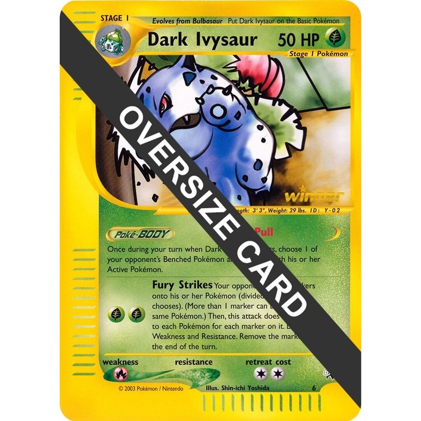 Image for Dark Ivysaur - 6 (Best of Game 6 Promo) (006) (PR) - Pokemon