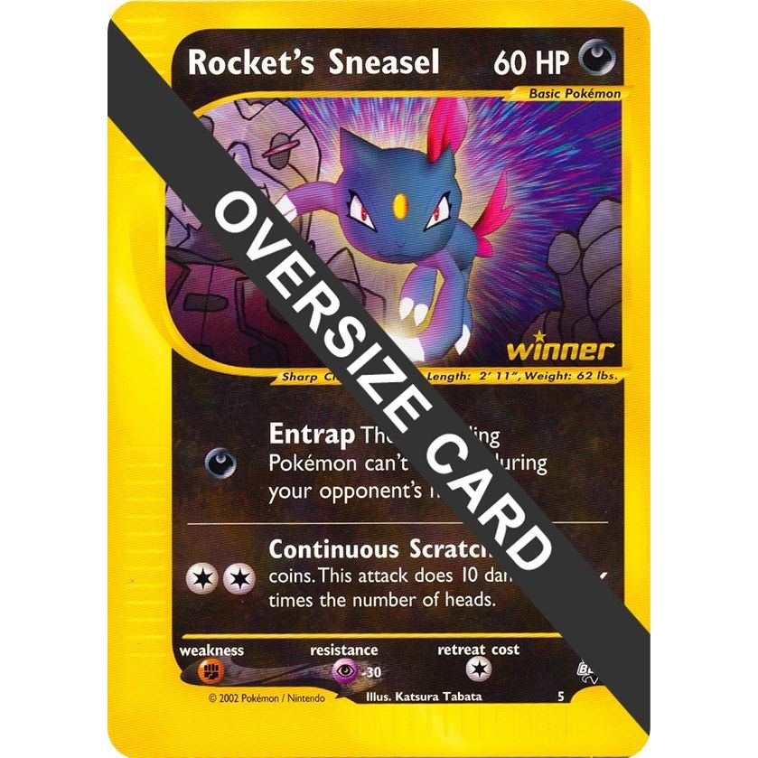 Image for Rocket's Sneasel - 5 (005) (PR) - Pokemon