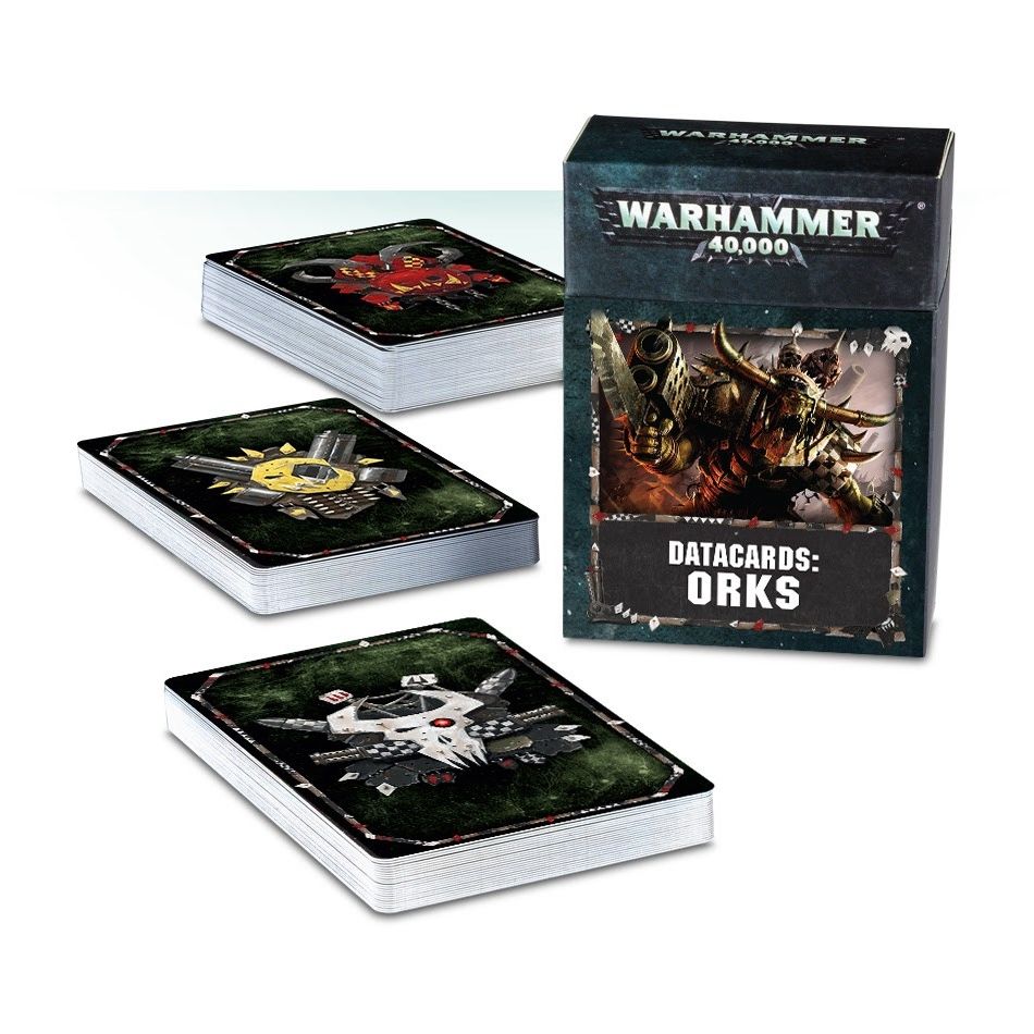 Image for Warhammer: 40K - Datacards: Orks - Warhammer Game Accessories