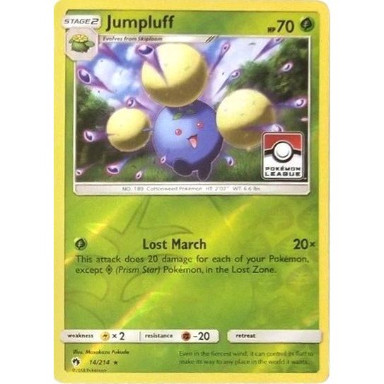 Image for Jumpluff - 14/214 (Pokemon League) (014/214) (PR) - Pokemon
