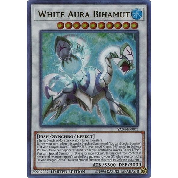 Image for White Aura Bihamut (YA04-EN001) (YA01) - YuGiOh