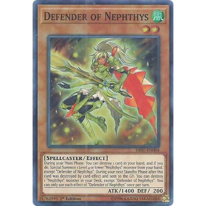 Image for Defender of Nephthys (HISU-EN004) (HISU) - YuGiOh
