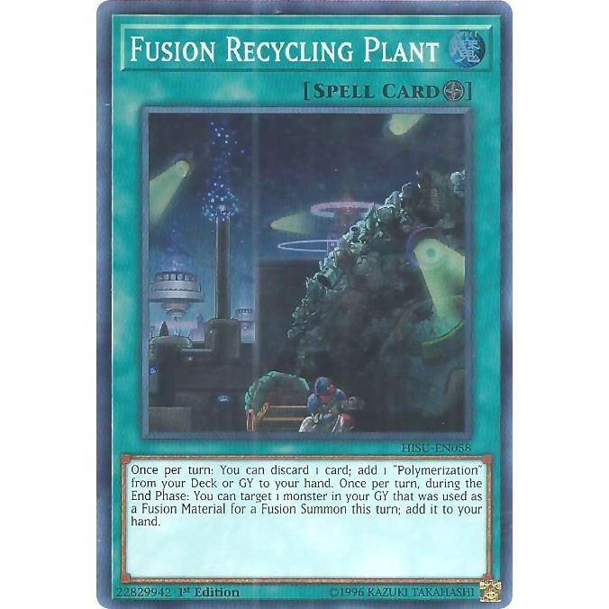 Image for Fusion Recycling Plant (HISU-EN058) (HISU) - YuGiOh