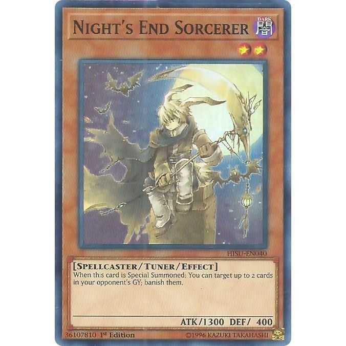 Image for Night's End Sorcerer (HISU-EN040) (HISU) - YuGiOh