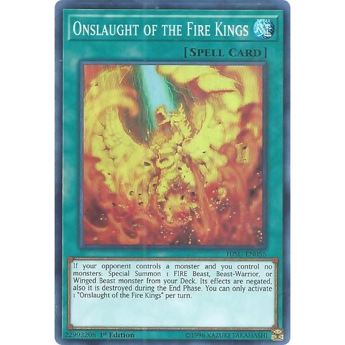 Image for Onslaught of the Fire Kings (HISU-EN055) (HISU) - YuGiOh