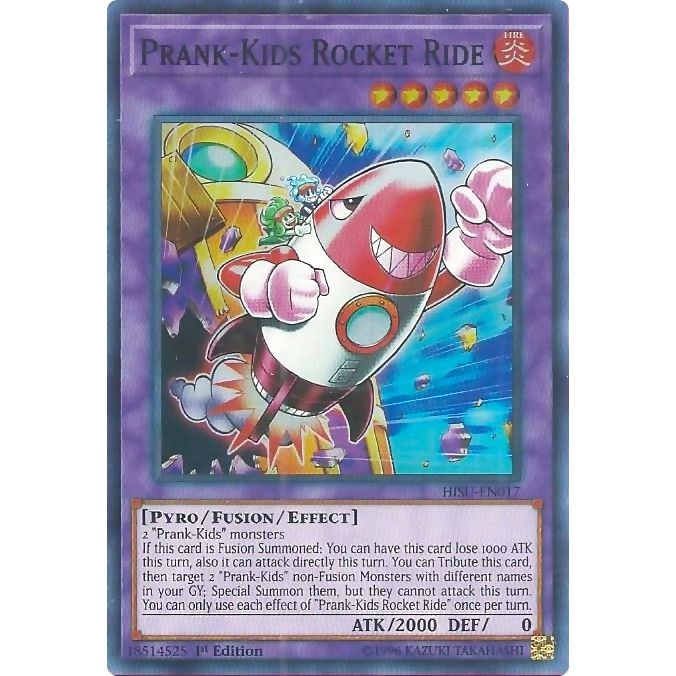 Image for Prank-Kids Rocket Ride (HISU-EN017) (HISU) - YuGiOh