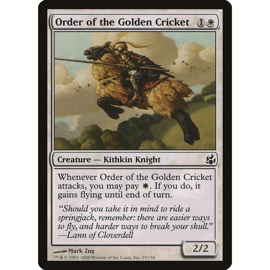 Image for Order of the Golden Cricket (19) (MOR) - Magic: The Gathering