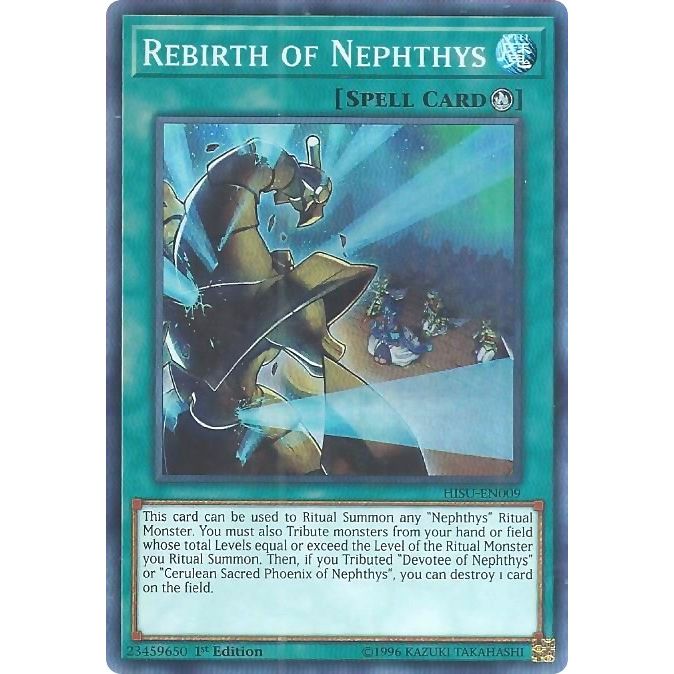 Image for Rebirth of Nephthys (HISU-EN009) (HISU) - YuGiOh