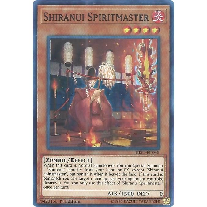 Image for Shiranui Spiritmaster (HISU-EN048) (HISU) - YuGiOh