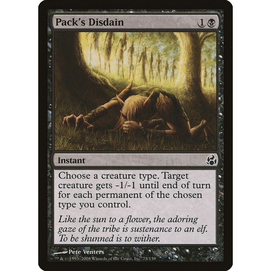 Image for Pack's Disdain (73) (MOR) - Magic: The Gathering