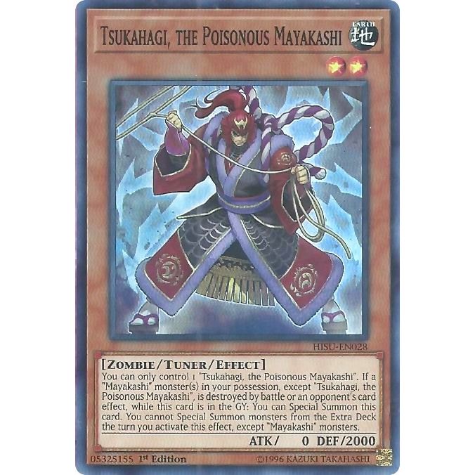 Image for Tsukahagi, the Poisonous Mayakashi (HISU-EN028) (HISU) - YuGiOh