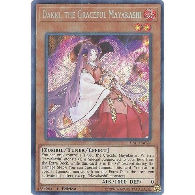 Image for Dakki, the Graceful Mayakashi (HISU-EN027) (HISU) - YuGiOh