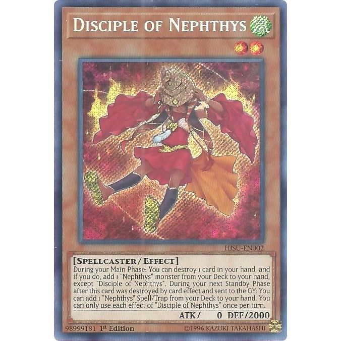 Image for Disciple of Nephthys (HISU-EN002) (HISU) - YuGiOh