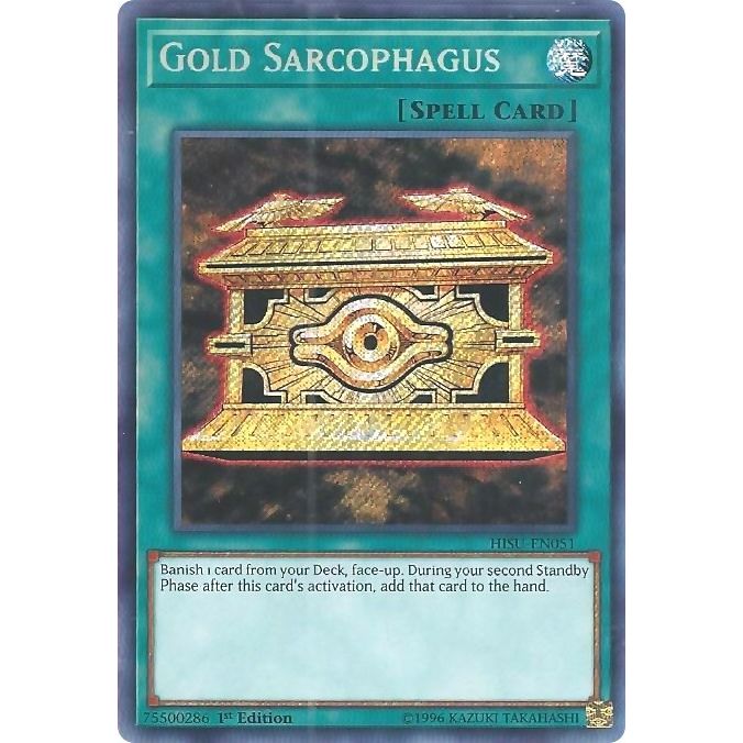 Image for Gold Sarcophagus (HISU-EN051) (HISU) - YuGiOh