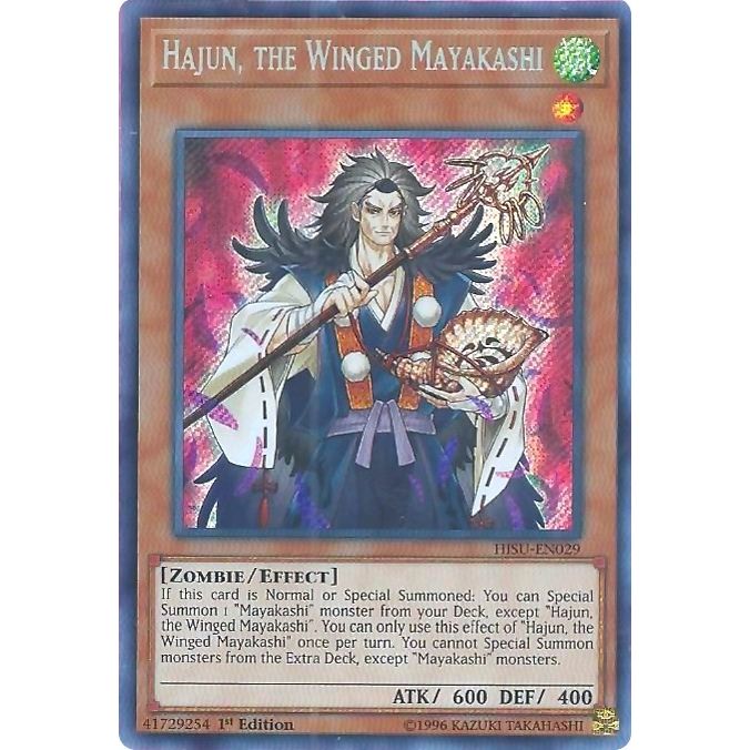 Image for Hajun, the Winged Mayakashi (HISU-EN029) (HISU) - YuGiOh