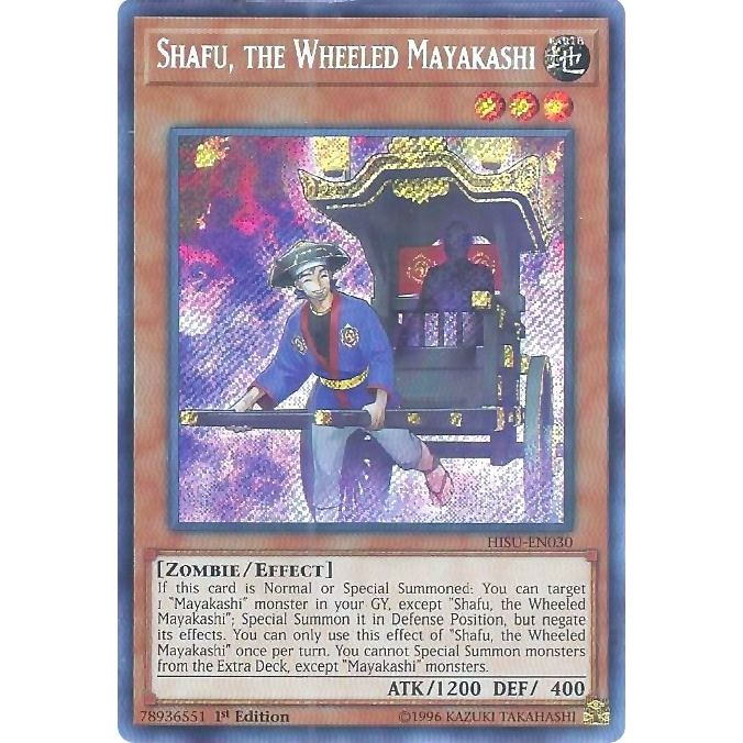 Image for Shafu, the Wheeled Mayakashi (HISU-EN030) (HISU) - YuGiOh