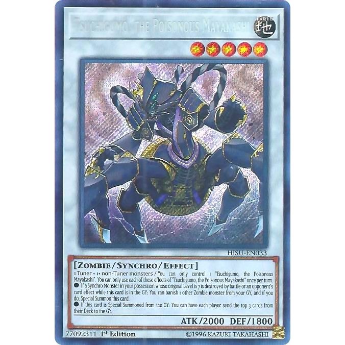 Image for Tsuchigumo, the Poisonous Mayakashi (HISU-EN033) (HISU) - YuGiOh