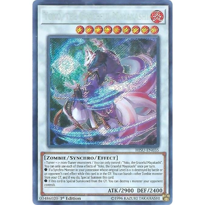 Image for Yoko, the Graceful Mayakashi (HISU-EN035) (HISU) - YuGiOh