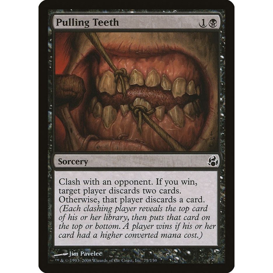 Image for Pulling Teeth (75) (MOR) - Magic: The Gathering