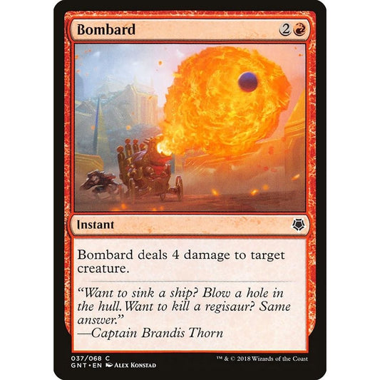 Image for Bombard (37) (GNT) - Magic: The Gathering