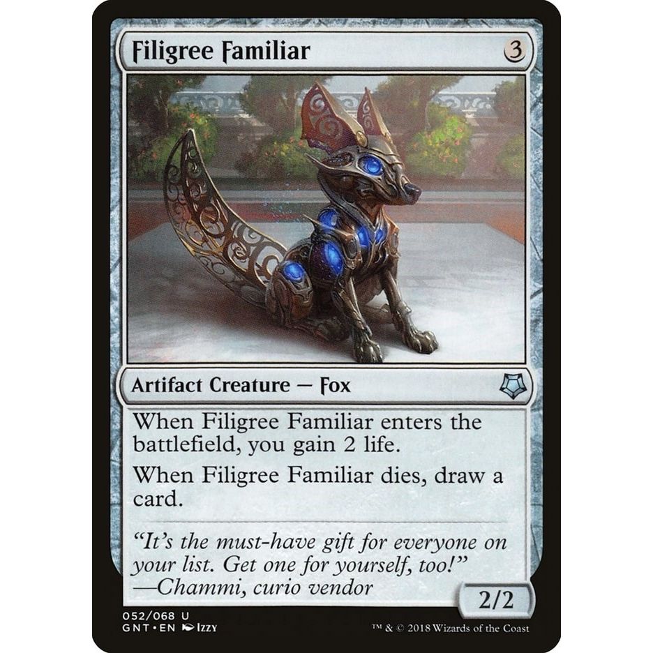 Image for Filigree Familiar (52) (GNT) - Magic: The Gathering