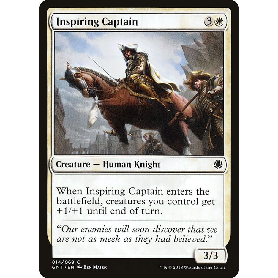 Image for Inspiring Captain (14) (GNT) - Magic: The Gathering