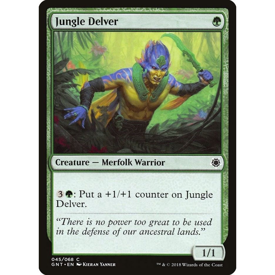 Image for Jungle Delver (45) (GNT) - Magic: The Gathering