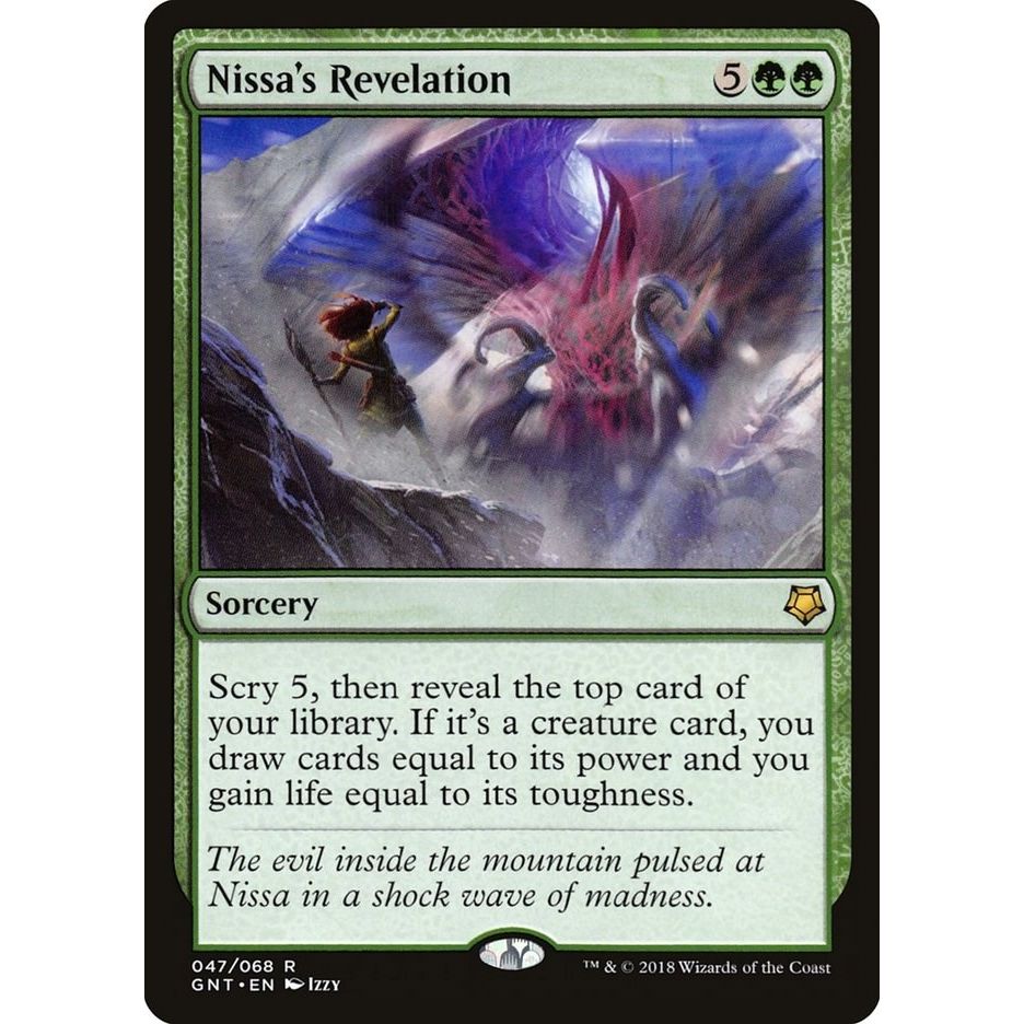 Image for Nissa's Revelation (47) (GNT) - Magic: The Gathering