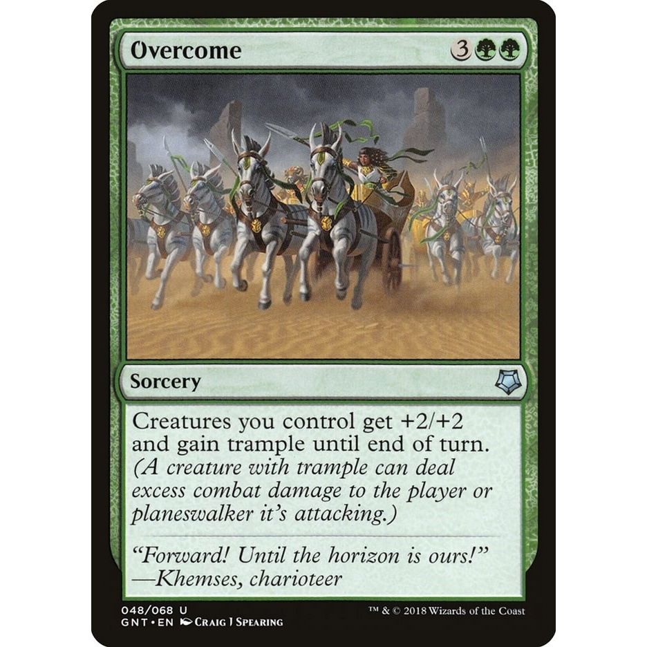 Image for Overcome (48) (GNT) - Magic: The Gathering