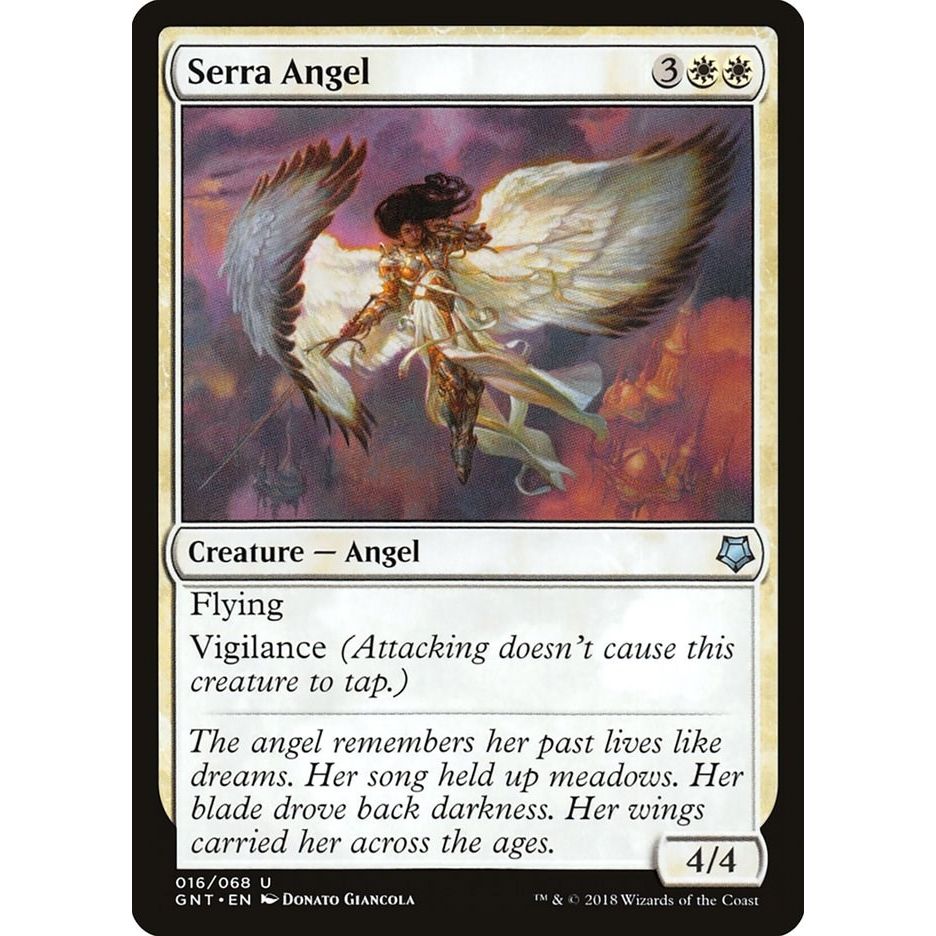 Image for Serra Angel (16) (GNT) - Magic: The Gathering