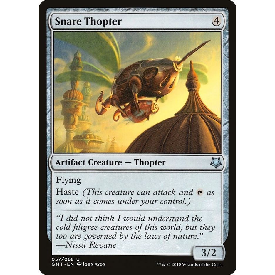 Image for Snare Thopter (57) (GNT) - Magic: The Gathering