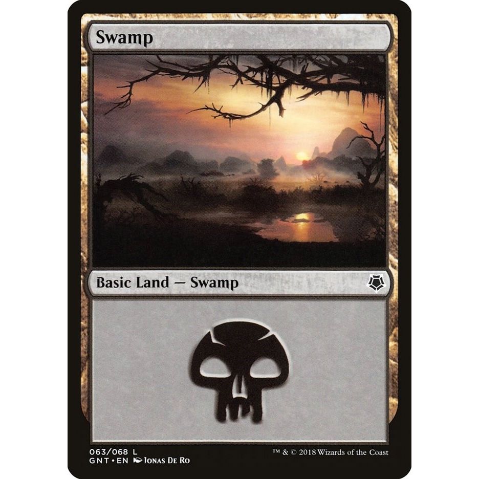 Image for Swamp (063) (63) (GNT) - Magic: The Gathering