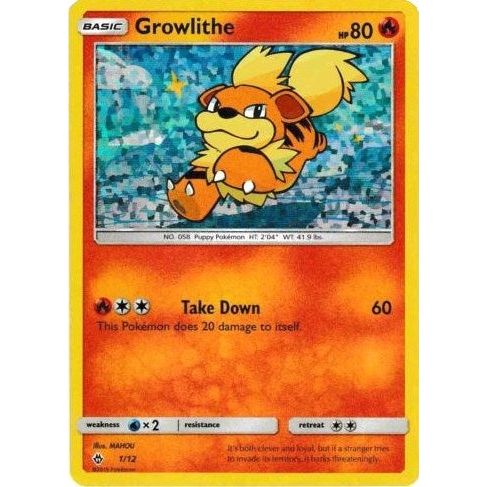 Image for Growlithe (001/012) (MCD18) - Pokemon