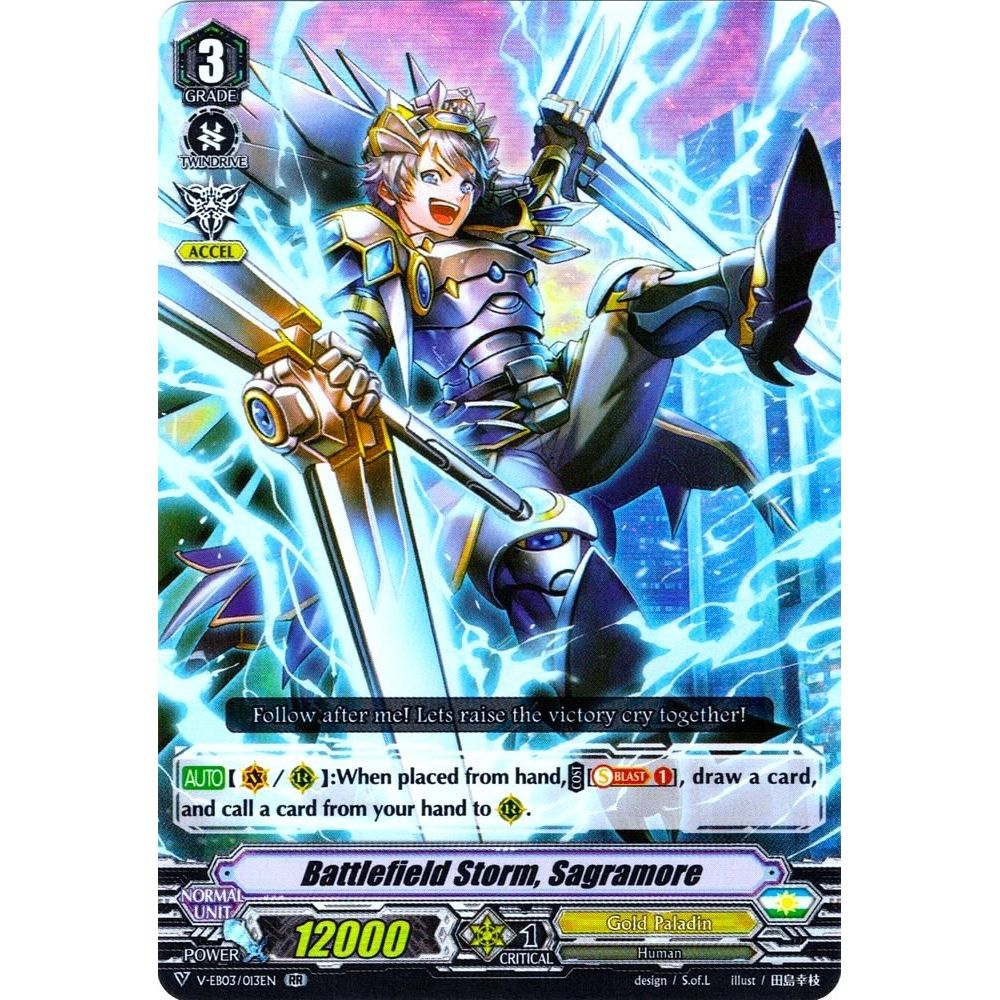 Image for Battlefield Storm, Sagramore (V-EB03/013EN) (V-EB03) - Cardfight Vanguard