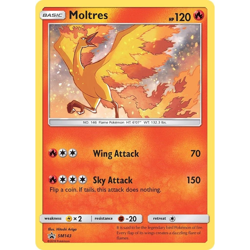 Image for Moltres - SM143 (SM143) (SMP) - Pokemon
