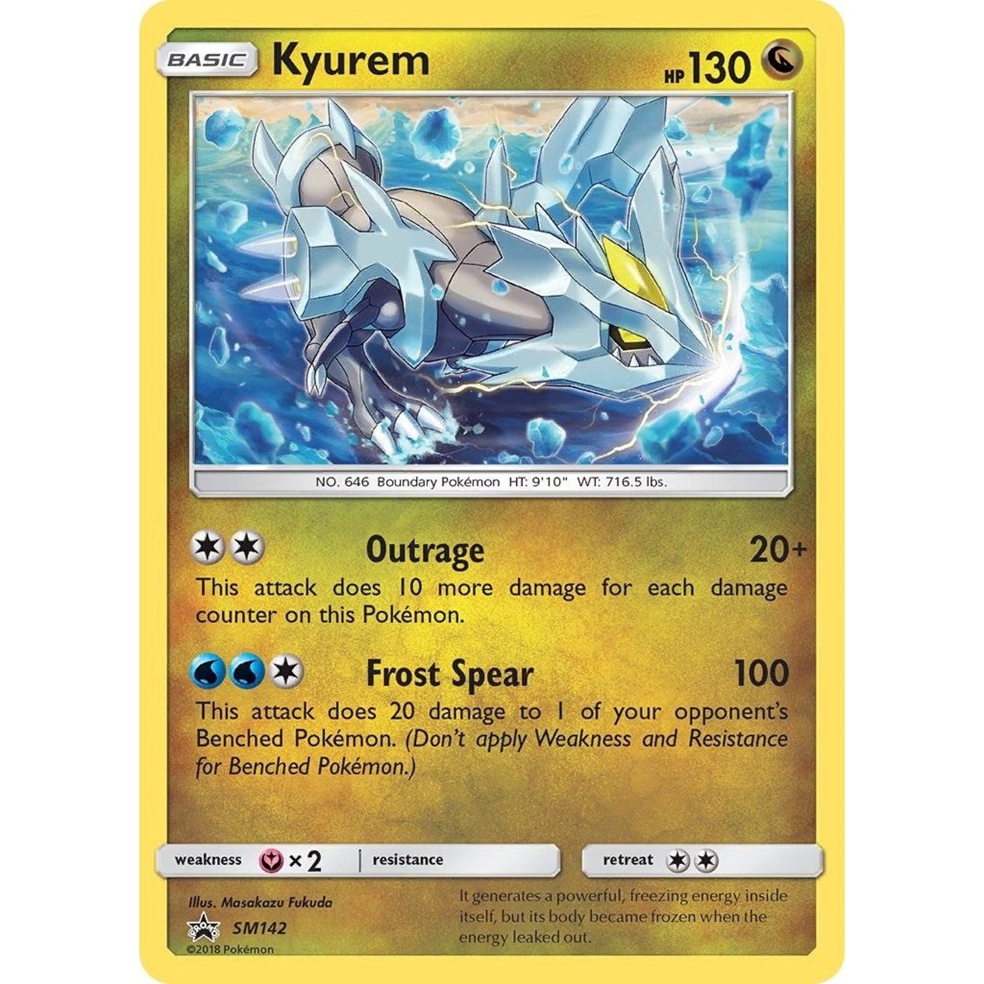 Image for Kyurem - SM142 (SM142) (SMP) - Pokemon