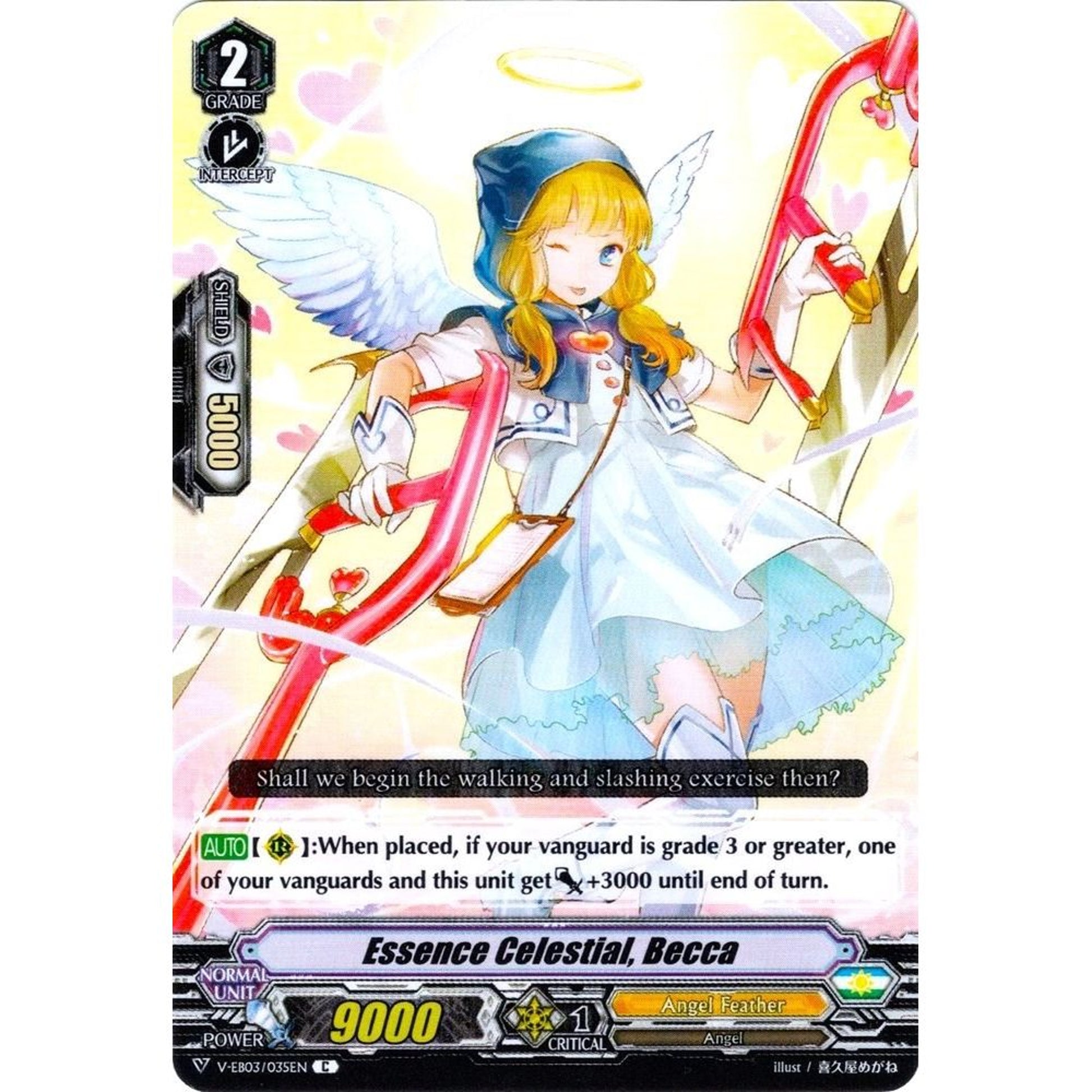 Image for Essence Celestial, Becca (V-EB03/035EN) (V-EB03) - Cardfight Vanguard