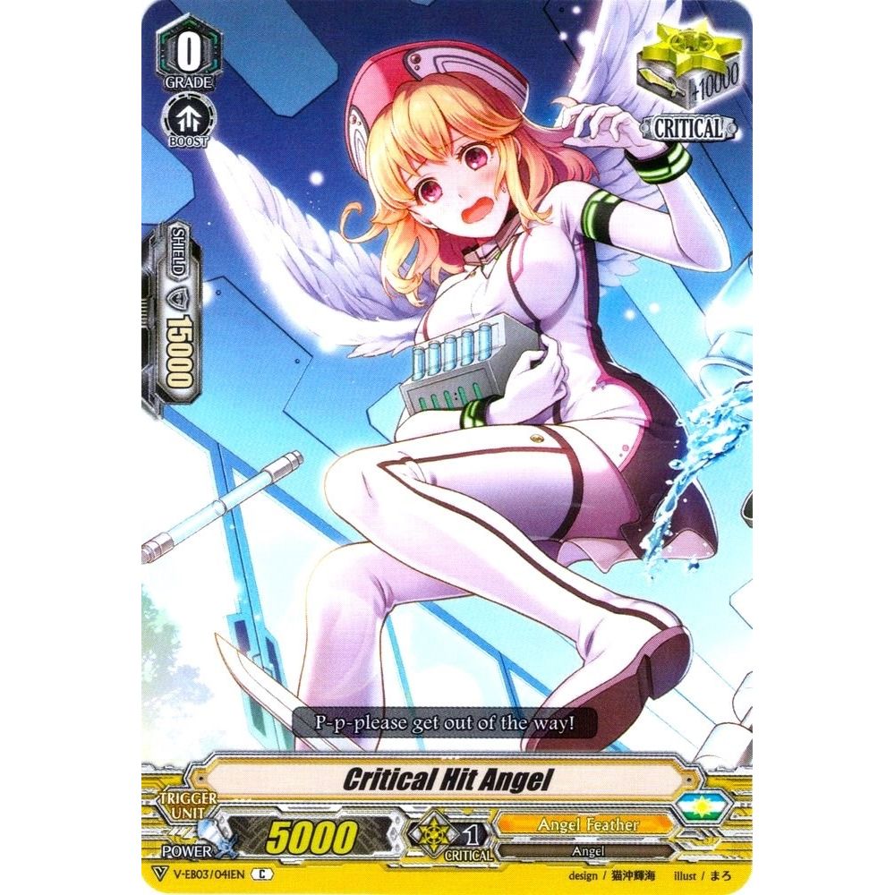 Image for Critical Hit Angel (V-EB03/041EN) (V-EB03) - Cardfight Vanguard