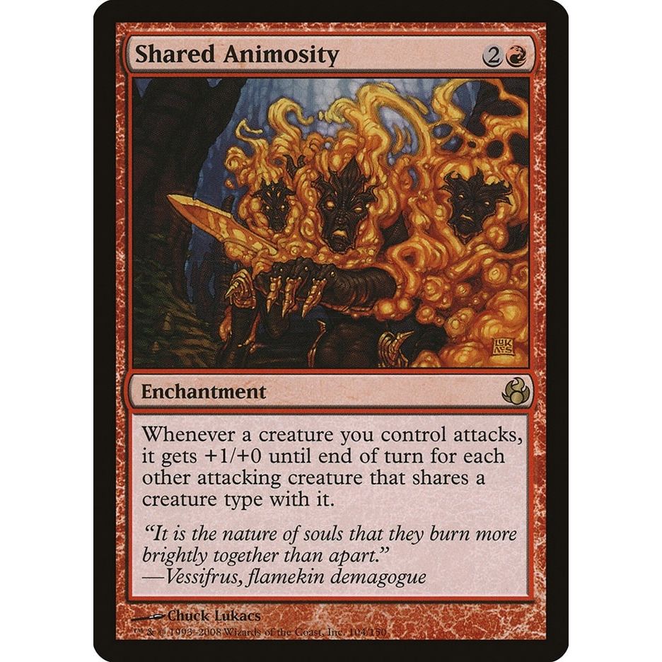 Image for Shared Animosity (104) (MOR) - Magic: The Gathering