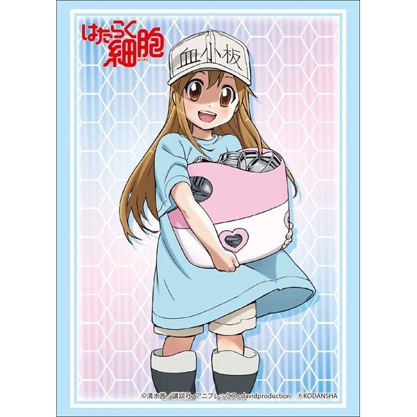 Image for Bushiroad Sleeve Collection HG Vol.1770: Cells at Work! - Platelet (60-Pack) - Card Sleeves