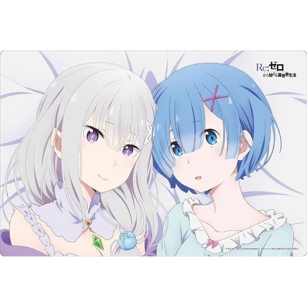 Image for Bushiroad Rubber Mat Collection Vol.209: Re:ZERO -Starting Life in Another World- - Emilia & Rem - Playmats