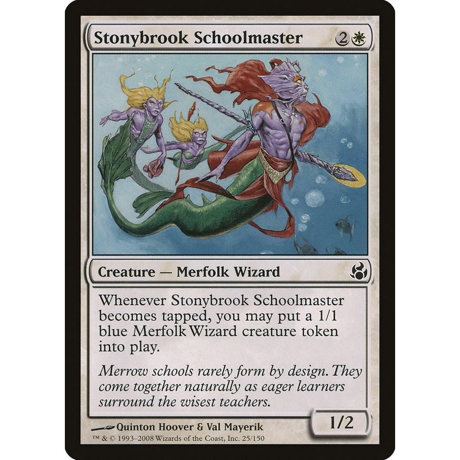 Image for Stonybrook Schoolmaster (25) (MOR) - Magic: The Gathering